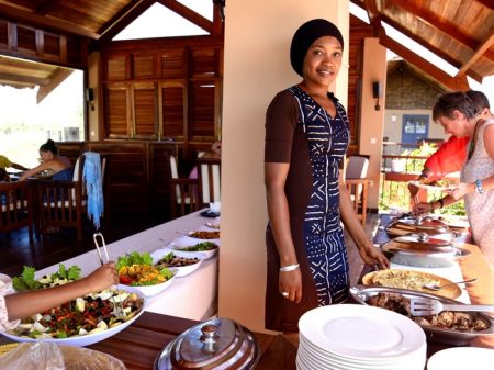 buffet à volonté océan et savane Sénégal